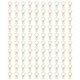 thumbnail image 1 of 100 Piezas Clips Lindos para Carpeta Fuerte Fuerza de Sujeción Forma de Flor de Dibujos Animados Abrazaderas de Papel de Metal Resistentes para Guardar Documentos Boletos Oro, 1 of 14