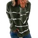 thumbnail image 1 of ICHUANYI Clearance Fashion Woman Long Sleeve T-Shirt Summer Printing Loose Blouse Tops(Green, M) ICHUANYI WER2023081007585, 1 of 5