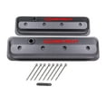 thumbnail image 2 of Proform 141-845 PFM141-845 CHEVROLET & BOWTIE EMBLEM DIE-CAST SLANT-EDGE VALVE COVERS CENTER BOLT S/B V8, 8 Fits select: 1988-2000 CHEVROLET GMT-400, 1995-2000 CHEVROLET TAHOE, 2 of 2