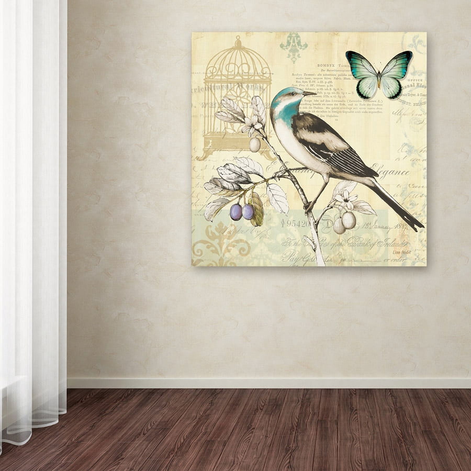 Trademark Fine Art "Freedom II" Canvas Art by Lisa Audit