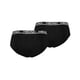 thumbnail image 2 of HEAD Hombres Brief, Paquete de 2 - Bragas, Calzoncillos, Logotipo Cintura, Algodón Stretch Negro M (Medium), 2 of 3