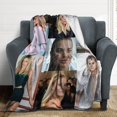 thumbnail image 4 of Margot Robbie Blanket Beautiful #7 Super Soft Throw Blanket Silky Flannel Lightweight for Sofa, Bed Blanket All Season Use 50"*60"（130 * 150cm）, 4 of 6