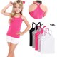 thumbnail image 2 of Odeerbi Camisetas de Las Niñas de 5 Paquetes Camisetas de Algodón Y Espalda Camisetas Bajas Sin Mangas Básicas Suaves, 1-13 Años, 2 of 9