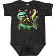 thumbnail image 3 of Inktastic Cute Lizards Hanging out Boys or Girls Baby Bodysuit, 3 of 5