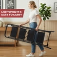 thumbnail image 5 of Primy 4 Step Ladder, Folding Step Stool with Extra Wide Anti-Slip Pedal and Top Handrail, 350lbs Lightweight Portable Sturdy Steel Ladders for Household Kitchen Office Outdoor, 5 of 9