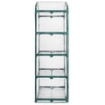 thumbnail image 6 of SUNORGREEN 4 Tier Mini Greenhouse With Sturdy Portable Shelves , COVER AND ROLL-UP ZIPPER DOOR, 6 of 9
