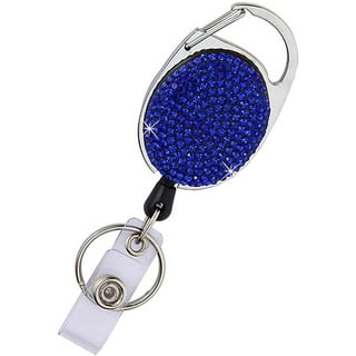 YARNOW Retractable Card Clip Rhinestone Butterfly Card Reel Name Card Badge  Reel Clip Animals Bling Badge Holder Office Card Belt Clips for Volunteers  Employees Style 1 : : Office Products