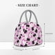 thumbnail image 2 of Fotbe Pink Girl Halloween Bolsa de Almuerzo con Estampado, Lonchera Aislada, Contenedor de Comida Reutilizable Tipo Cooler a Prueba de Fugas, 2 of 6