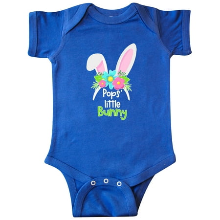 

Inktastic Pops Little Bunny Cute Easter Bunny Ears Gift Baby Boy or Baby Girl Bodysuit