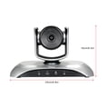 thumbnail image 2 of Aibecy 1080P HD Video Conference Camera 10X Optical Zoom Webcam 3D Noise Reduction 355° Rotation Plug & Play with Remote Control for Video Meetings Training Teaching, 2 of 7