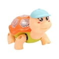 thumbnail image 3 of Baby Walker with Music and Night Lights, Leash Turtle Glowing Will Walk With Light Music Kids Boys And Girls Toys, 3 of 7