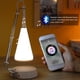 thumbnail image 5 of Fiudx Lámpara de Mesa con Bluetooth, Luz de Noche con Control Táctil, Altavoz Inalámbrico, Versátil para Escritorio, Ideal para Oficina En Casa, Color Blanco o Negro, Tamaño Compacto de 25 X 9 Cm, Ba, 5 of 6