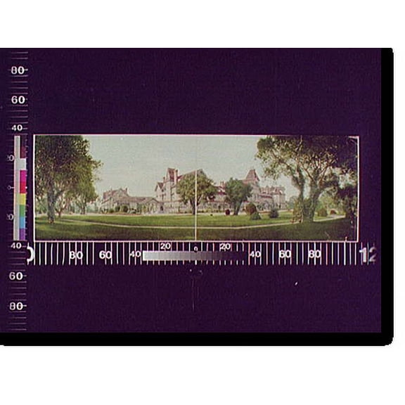 Historic Print, Hotel del Monte, Monterey, California - 2, 16" x 20"