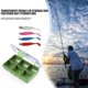 thumbnail image 1 of Caja de anzuelos para señuelos con varias ranuras, contenedor de almacenamiento para aparejos de pesca (6 celdas), 1 of 8