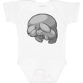 thumbnail image 3 of Inktastic Cute Manatee Family Boys or Girls Baby Bodysuit, 3 of 5