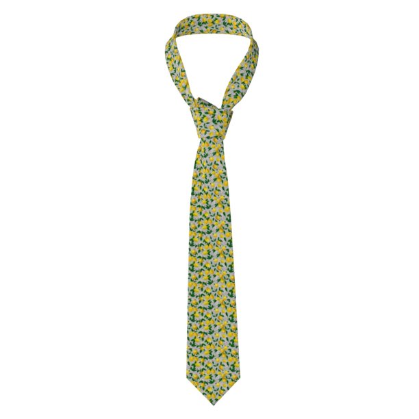 Balery Lemon1 Corbata Clásica de Seda para Hombre, Corbata Tejida Jacquard, Corbatas Formales para Negocios y Bodas
