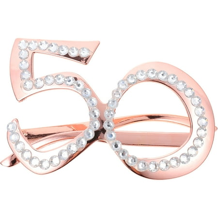 

Numeric Birthday Eyeglasses 50th Birthday Party Eyewear Photo Booth Prop