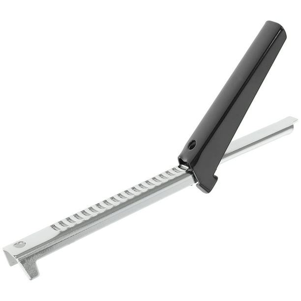 Abridor de frascos de acero inoxidable, pinza de mano para tapa de frasco, abridor de botellas ajustable para personas mayores con manos débiles