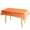Orange, variant on Darzheoy Plastic Tablecloth Disposable Rectangular Table Cloth 54 x 108 Inch Table Cover for Parties