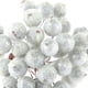 thumbnail image 5 of Paquete de 400 mini flores artificiales de acebo escarchado para decoración navideña, 5 of 9