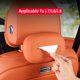 thumbnail image 2 of Bolsa de papel para toallas de coche Lixiang L7 L8 L9 2022 2023, decoración de reposacabezas de silicona, caja de papel para interior de coche, accesorios, 2 of 5