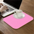 thumbnail image 5 of CAHQHLI Plastic Dish Drying Mat, 6" x 8" Silicone Trivets for Hot Pots and Pans Dish Drainer Mat Heat Resistant Non-slip Dish Drying Pad for Kitchen Counters,Pink, 5 of 5