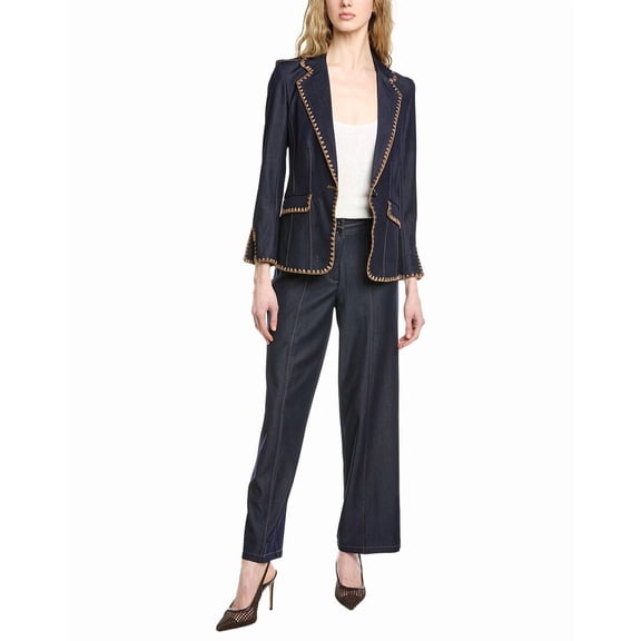 Nanette Nanette Lepore womens  2pc Suit Set, 8, Blue