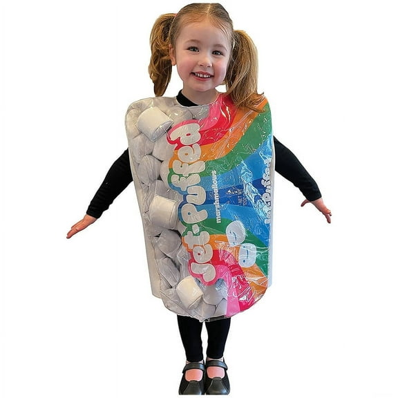 Rasta Imposta GC170836 Kraft Jet-Puffed Marshmallows Bag Child Costume, Size 3-6