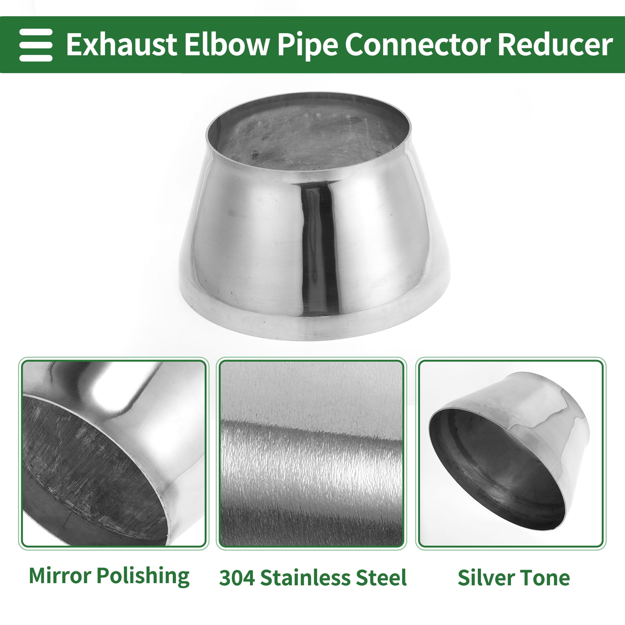 Unique Bargains Mandrel Bend Elbow Concentric Reducer Pipe Adapter 6.25" OD to 8.5" OD