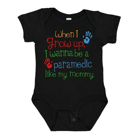 

Inktastic Paramedic Like Mommy Gift Baby Boy or Baby Girl Bodysuit