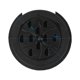 thumbnail image 2 of Tapa de boca de inspección VERTECHnk SM-10 Guitarra Soundhole Cover Sound Hole Feedback Buffer Negro Dia.100mm para EQ Guitarras folk acústicas VERTECHnk Tapa de boca de inspección, 2 of 6