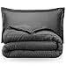 thumbnail image 3 of Charcoal Twin Extra Long Down Alternative Comforter Set by Ivy Union, 3 of 4