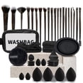 thumbnail image 6 of 40-piece beauty tool set, complete makeup tools, beauty sponge, facial cleansing puff, 6 of 6