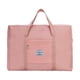 thumbnail image 2 of Bolsa de viaje plegable tipo duffel para mujeres y niñas | Equipaje de mano tipo tote para uso personal | Bolsa deportiva para gimnasio, pernoctar y fin de semana | Tela resistente al agua | Rosa, 2 of 9