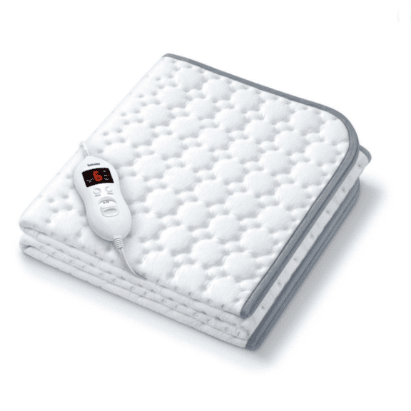 Heated Underblanket with 8 Temperature Settings & Ultra-Soft Fleece, Electric Mattress Pad with Overheat ty Features, Fast Heating, Machine Washable, 59" x 31.5"