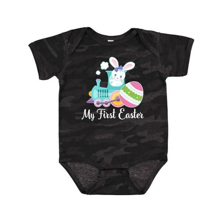 

Inktastic My First Easter Egg Train Gift Baby Boy or Baby Girl Bodysuit