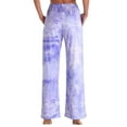 thumbnail image 5 of 2024! ZVNAΖH Womens Cotton Lounge Pants Comfy Pajama Bottoms with Pockets and Drawstring Printed Loose Fit Sleep Pants, 5 of 5
