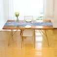 thumbnail image 3 of Yayeee Table Runner 70 inches Long Home Kitchen Dinning Party Decoration, Purple Art Pattern, 3 of 7