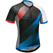 Wantdo Cycling Jersey for Men Short Sleeve Biking Shirt with 3 Rear Pockets
