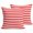 Red, variant on Throw Pillow Covers 18x18 Inch Set of 2 Sage Green Lines Stripe Decorative Pillows Cushion Case Soft Square Pillowcases Classic Striped Throw Pillows for Couch Sofa Bed Chair Home Decor