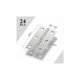 thumbnail image 5 of 24 bisagras pequeñas para puertas, bisagras de acero inoxidable, bisagras para puertas de armario, bisagras de piano, joyeros, muebles para el hogar, herrajes para armarios (44 mm 32 mm) JAMW Sencillez, 5 of 5