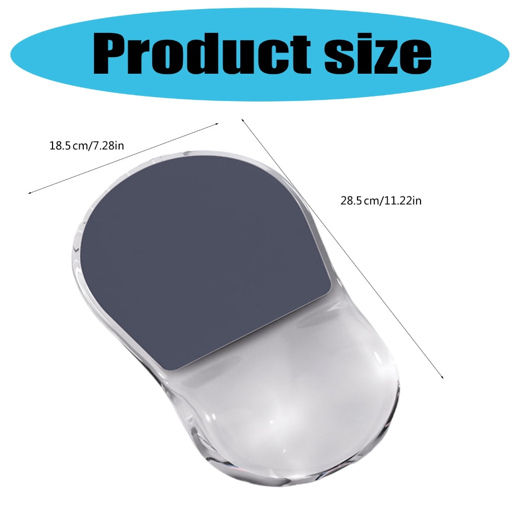 Office Mouse Pad With Wrist Support Ergonomic Gaming Desktop Mouse Pad Wrist Rest For PC Laptop Computer Support