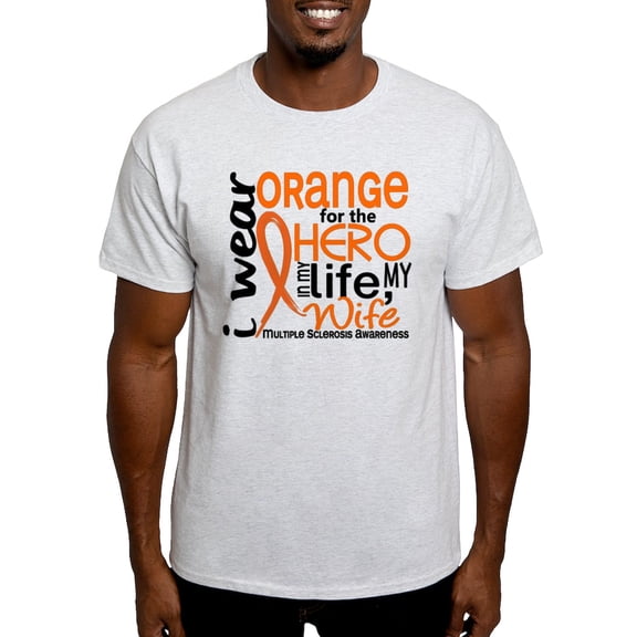 CafePress - Hero In Life 2 MS Light T Shirt - Men's Classic Graphic T-Shirt