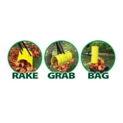Amazing Rake 3 in 1 Lightweight Ergonomic Yard Tool (Yellow)