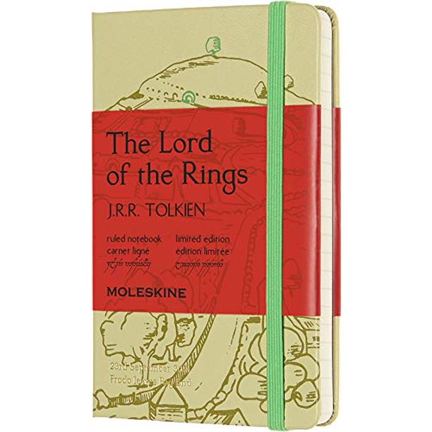 Moleskine Limited Edition Lord Of The Rings Notebook, Hard Cover