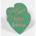 thumbnail image 2 of Inkdotpot Happy Holiday Bottle Tag Real Rose Gold Foil Favor Hang Tag 100 Pack, 2 of 8