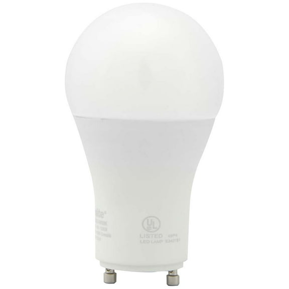 Sunlite 12w LED A19 GU24 Base 120v Dimmable 3000K Bulb - 75w Equiv