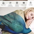 thumbnail image 3 of Fenyluxe Peacock Flowers Butterfly Gifts Blanket Super Soft Flannel Blanket for Bed Sofa All Seasons Decor  Excellent Hand Feel 60x80in, 3 of 6