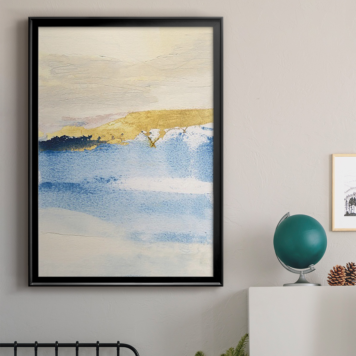 Pampa I Premium Framed Print, in Gold, Black, or Silver - Ready to Hang