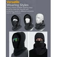thumbnail image 3 of 2026 New Outdoor Winter Warm Hat Neckband Integrated Cycling Mask Sports, 3-in-1 Windproof Ski Mask One-Piece Hat, 3 of 9